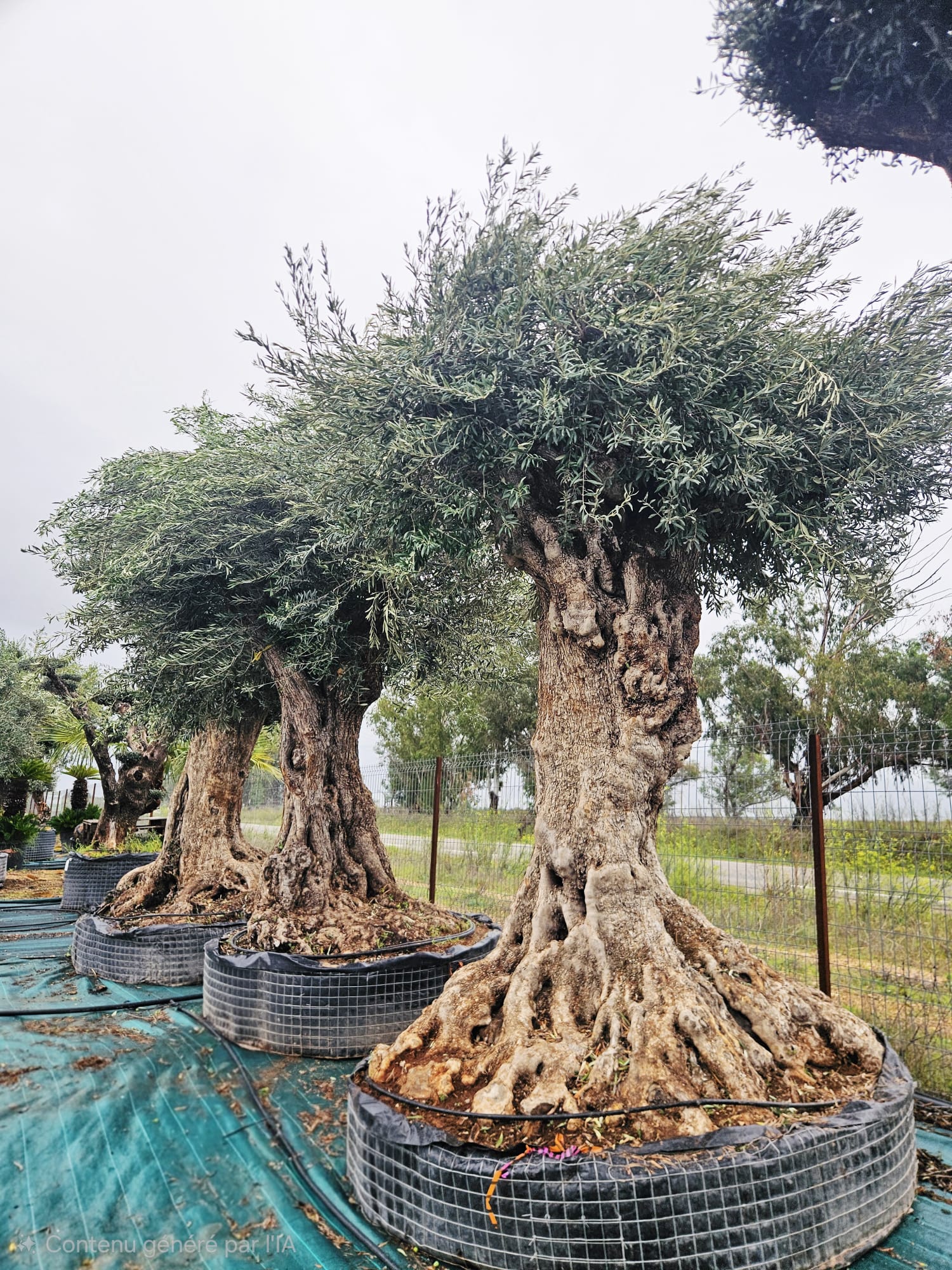 Olivier exemplaire Olea europaea sujet d exception gros tronc vieux tronc sculptural achat vente prix pepiniere livraison Picholine Aglandau Lucques Grossane Bouteillan Cayon Vestric-et-Candiac Gard Nimes Montpellier Uzes Occitanie.